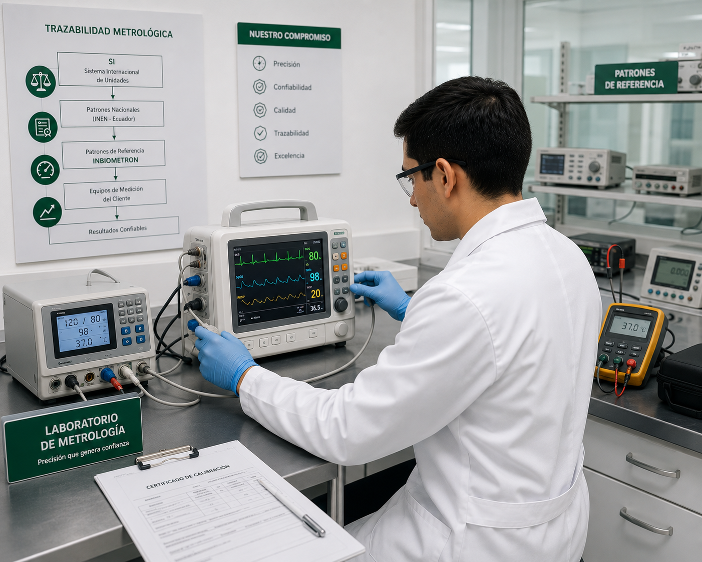 Inbiometron equipo de trabajo